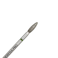 Diamond Safe Flame Bit Green 2.5 / 8 mm