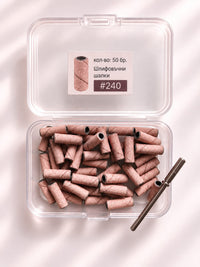 Сет шлифовъчни шапки 240 grit – 3.0 × 12.7 mm